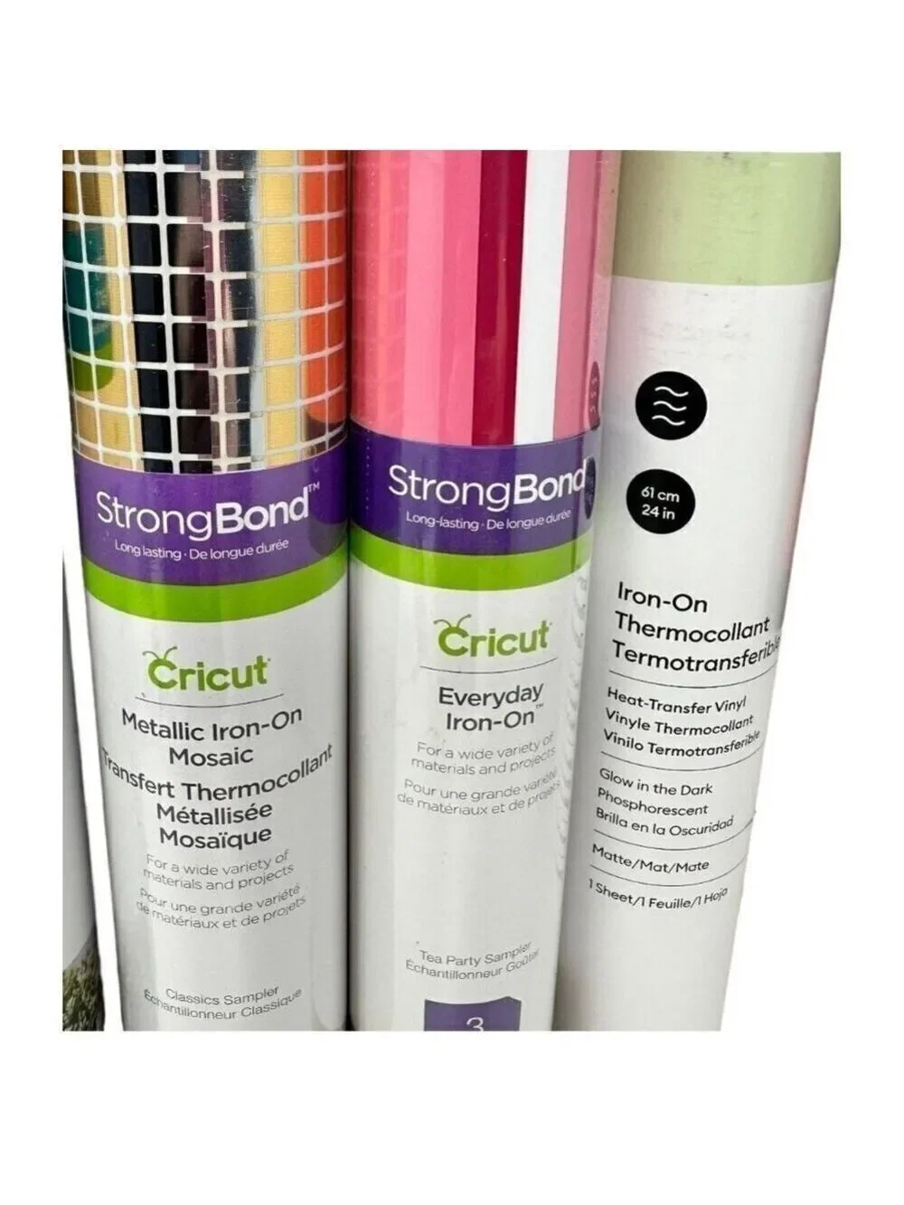 Cricut Vinyl Lot Iron On Infusible Ink Cardstock  Gift Metallic Craft Holiday